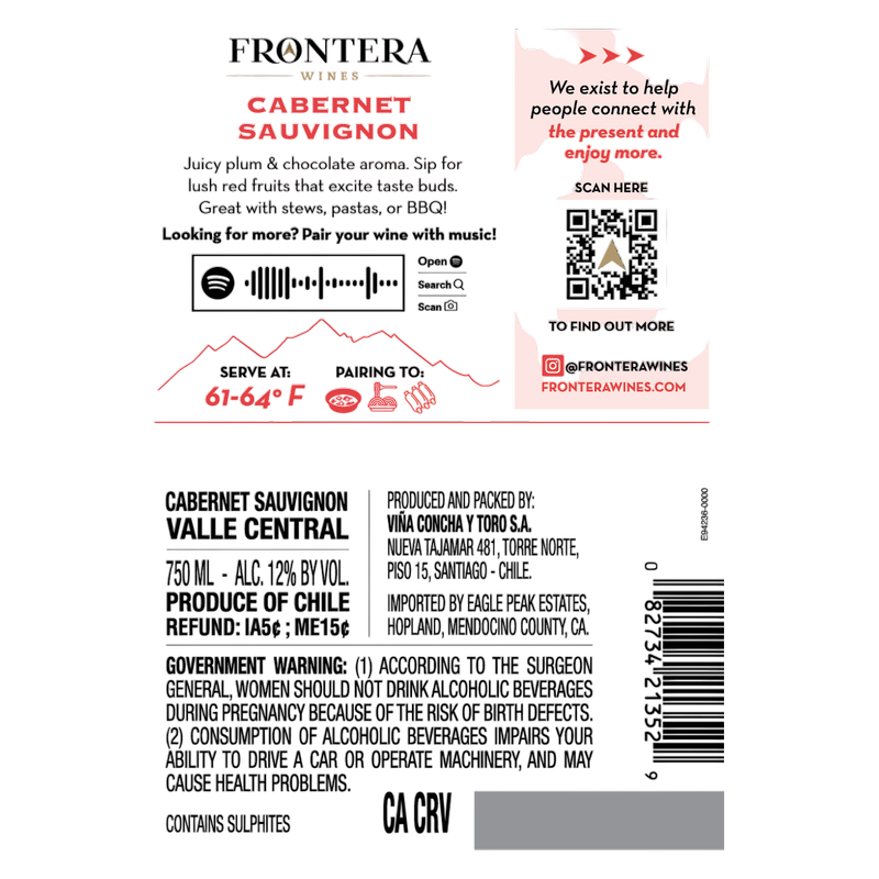 Frontera Cabernet Sauvignon 1.5 L