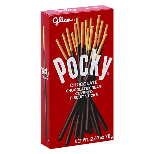 Glico Pocky Chocolate Cream Covered Sticks