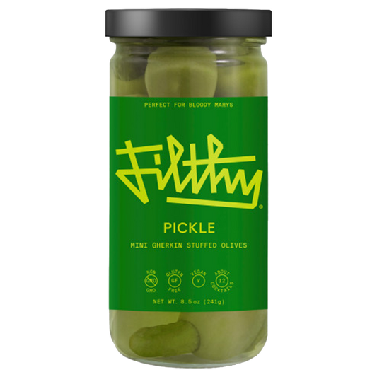 Filthy Pickle Stuffed Olives 8oz