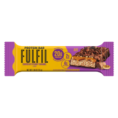 FULFIL Chocolate Peanut Caramel Flavor Protein bar, 1.94oz