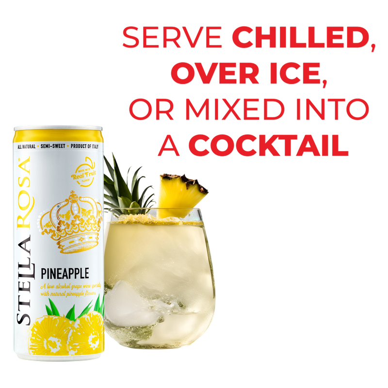Stella Rosa Pineapple Semi-Sweet White Wine 2Pk/250 ml