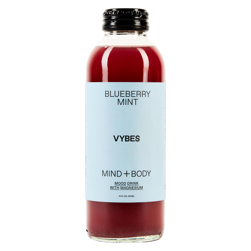 VYBES Blueberry Mint Mood Drink 14oz Btl