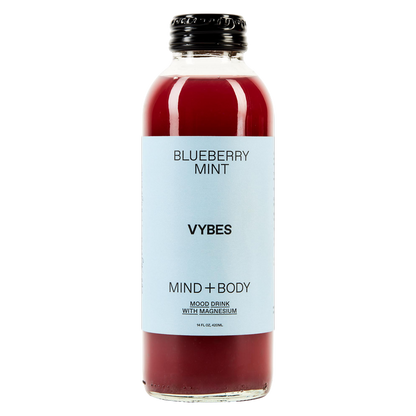 VYBES Blueberry Mint Mood Drink 14oz Btl