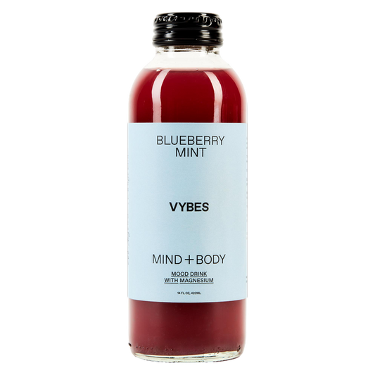 VYBES Blueberry Mint Mood Drink 14oz Btl