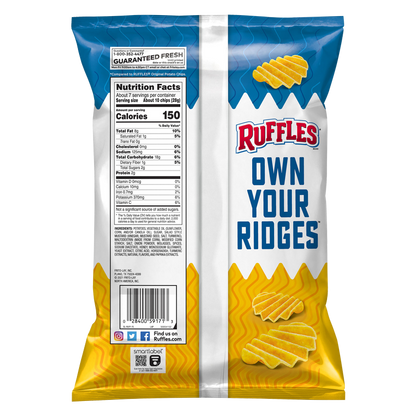 Ruffles Double Crunch Honey Mustard 7.25oz