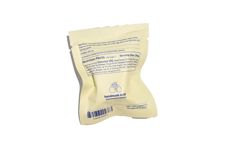 Hey Champ Miso Caramel Candy Bar, 0.75 oz