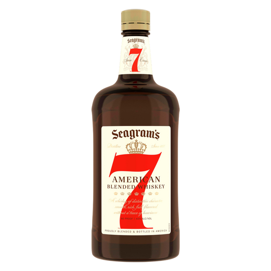 Seagram's 7 Crown American Blended Whiskey, 1.75 L (80 Proof)