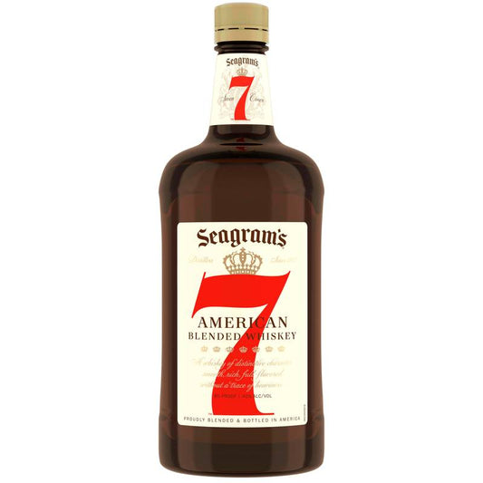 Seagram's 7 Crown American Blended Whiskey, 1.75 L (80 Proof)