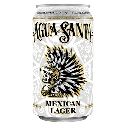 Figueroa Mountain Brewing Co. Agua Santa Mexican Lager 6pk 12oz Cans