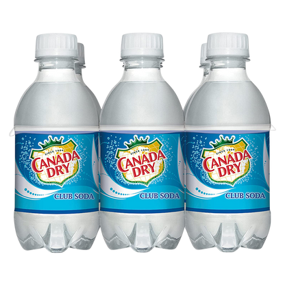 Canada Dry Club Soda 6pk 10oz