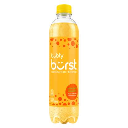 Bubly Burst Pineapple Tangerine 16.9oz Btl