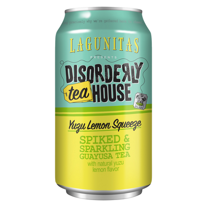 Lagunitas Disorderly Tea House- Yuzu Lemon Squeeze 6pk 12oz Can 5.0% ABV