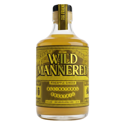 Wild Mannered Pineapple Ginger Cocktail 375ml