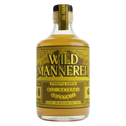 Wild Mannered Pineapple Ginger Cocktail 375ml