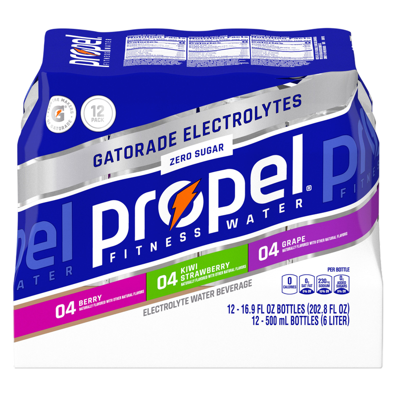 Propel Electrolyte Water Beverage Variety 12pk 16.9oz Btl