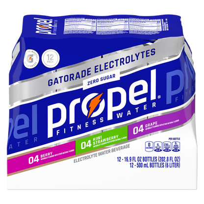 Propel Electrolyte Water Beverage Variety 12pk 16.9oz Btl