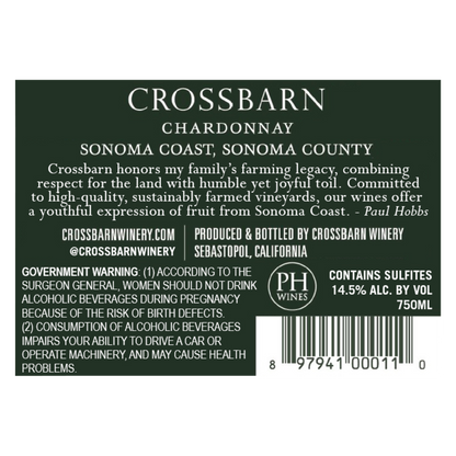 Paul Hobbs Crossbarn Chardonnay750ml