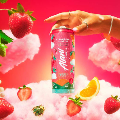 Alani Energy Strawberry Sunset 12oz Can