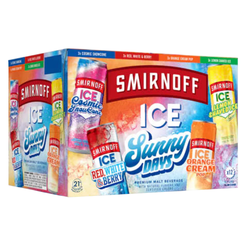 Smirnoff Ice Sunny Days Variety Pack 12pk 12oz Can