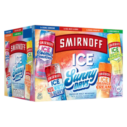 Smirnoff Ice Sunny Days Variety Pack 12pk 12oz Can