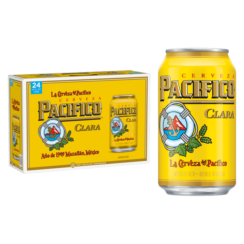 Pacifico Clara 24pk 12oz Cans