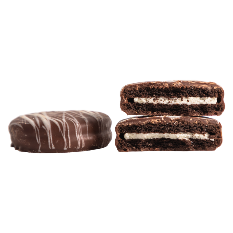 Crave Shoppe Double Chocolatey Creme Cookies - 11 oz