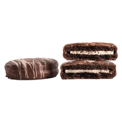 Crave Shoppe Double Chocolatey Creme Cookies - 11 oz