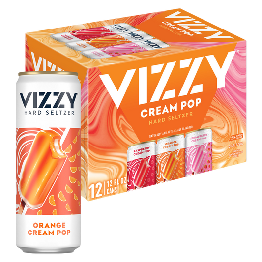 Vizzy Cream Pop Variety Pack 12pk 12oz Can