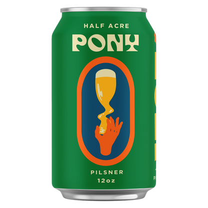 Half Acre Pony Pils 6pk 12oz Can 5.5% ABV
