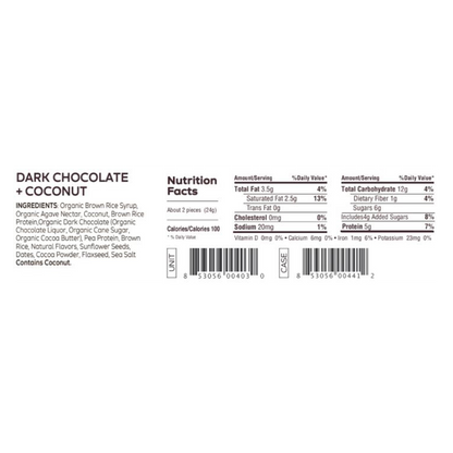 The GFB Dark Chocolate Coconut Bites 4oz Bag