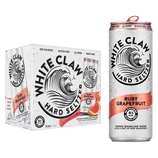 White Claw Seltzer Grapefruit 6pk 12oz Can 5.0% ABV