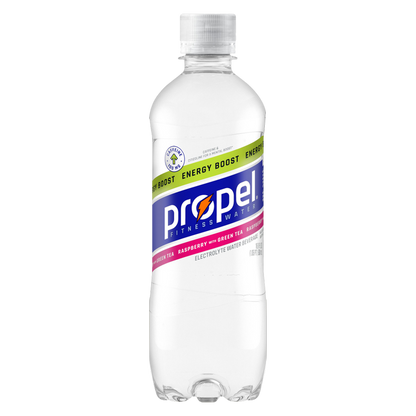 Propel Zero Sugar Energy Boost Raspberry Green Tea 6pk 16.9oz Btl