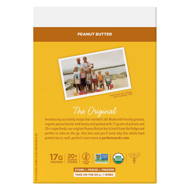 Perfect Bar Peanut Butter Protein Bar, 4ct