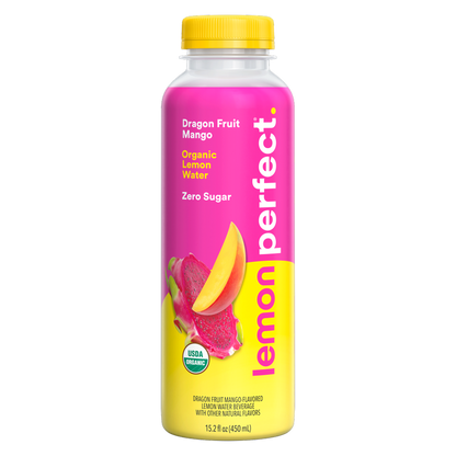 Lemon Perfect Dragon Fruit Organic Lemon Water 15.2oz Btl