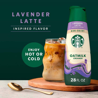 Starbucks Lavender Oat Milk Creamer 28oz Btl