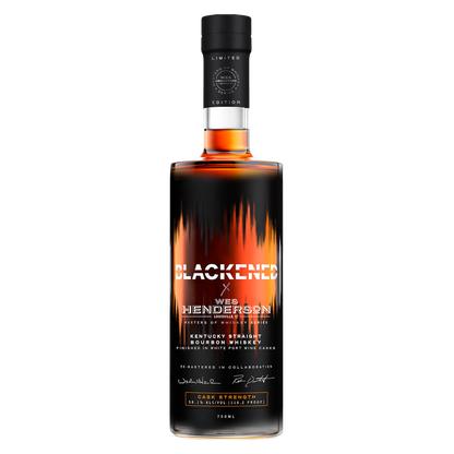 Blackened X Wes Henderson Whiskey 750ml