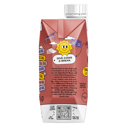 Bored Cow Animal-free Dairy Milk Chocolate 11oz Ctn
