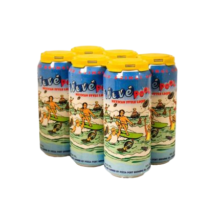Pizza Port Tier 1 Seasonal - Wave Pool Mexican Lager (6PKC 16 OZ)