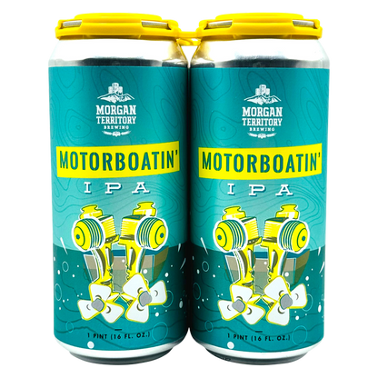 Morgan Territory Brewing Motorboatin' IPA4pk 16oz Can