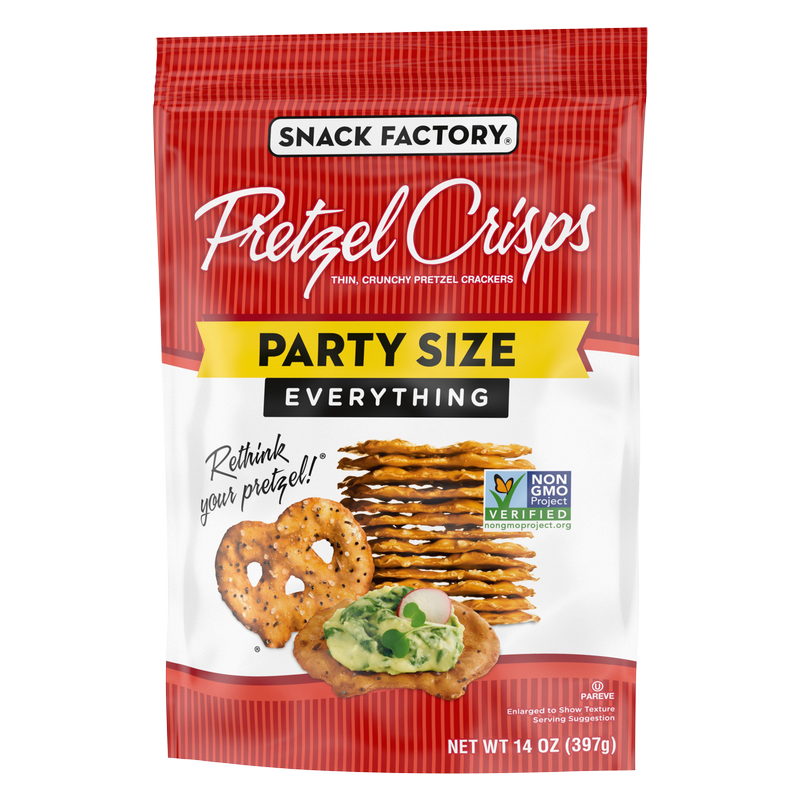 Snack Factory Everything Pretzel Crisps 14oz