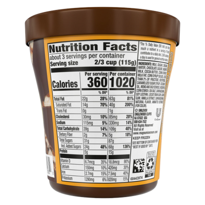 Magnum Double Sea Salt Caramel Ice Cream in Chocolate Shell 14.8oz