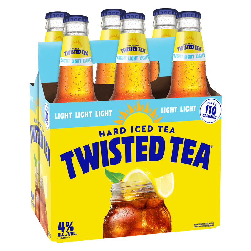 Twisted Tea Light 6pk 12oz Btl 5.0% ABV