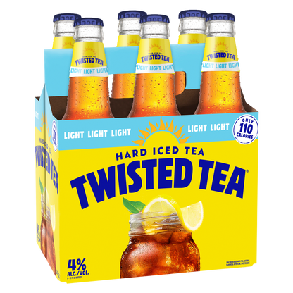 Twisted Tea Light 6pk 12oz Btl 5.0% ABV