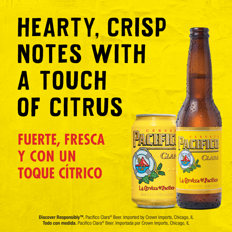 Pacifico 24oz Can 4.4% ABV