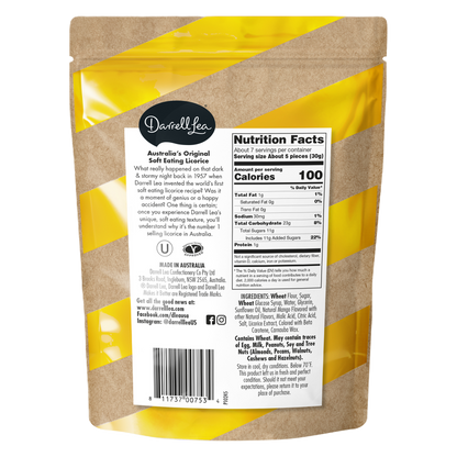 Darrell Lea Licorice Mango 7oz