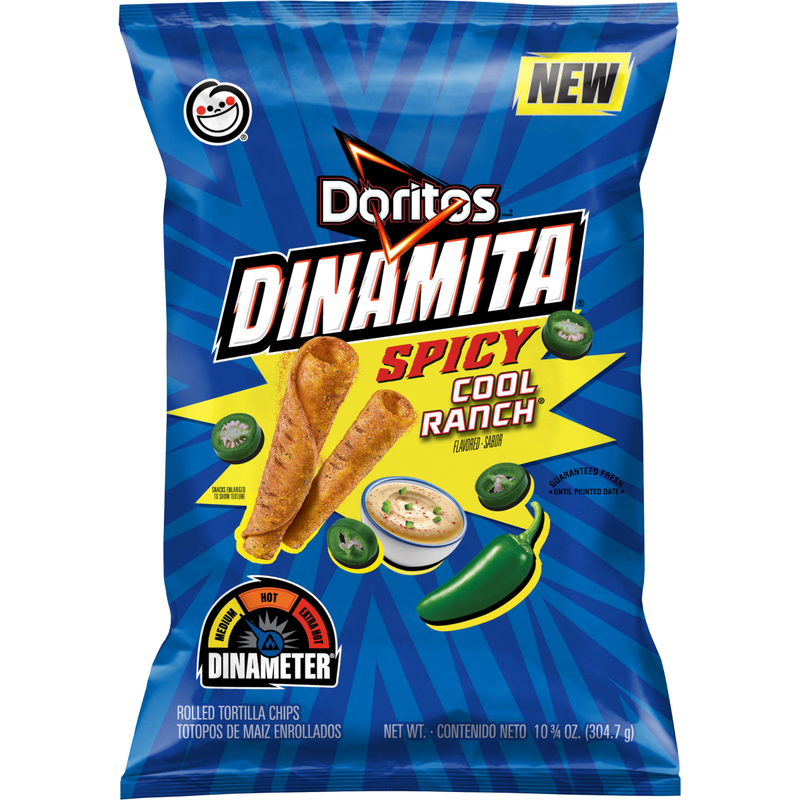 Doritos Dinamita Tortilla Chips Spicy Cool Ranch, 10.75oz