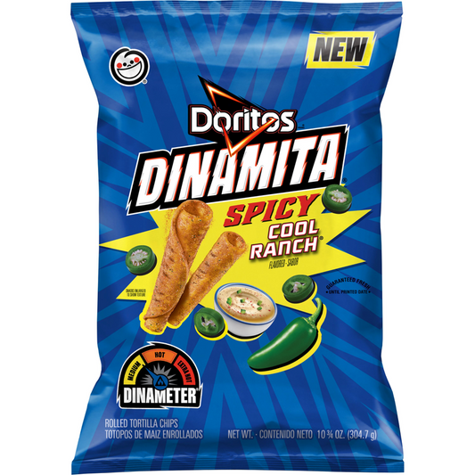 Doritos Dinamita Tortilla Chips Spicy Cool Ranch, 10.75oz