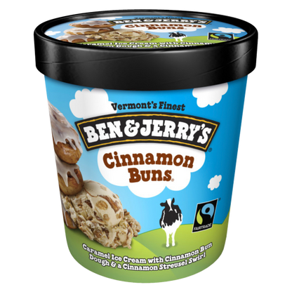 Ben & Jerry's Cinnamon Buns Ice Cream 16oz