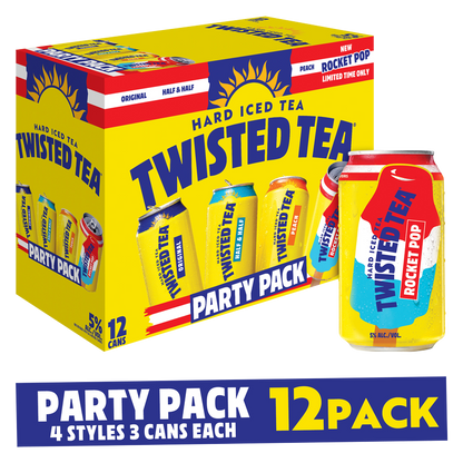 Twisted Tea Party Pack 12pk 12oz Can 5.0% ABV