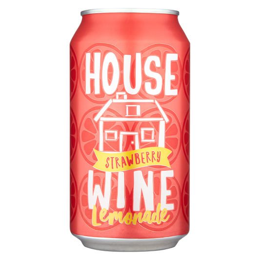 House Wine Strawberry Lemonade Single 375ml Can